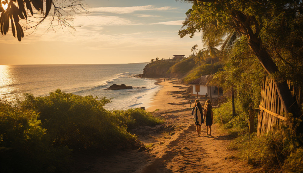 A Beginner's Journey: From First Wave To Full Ride At Popoyo Beach